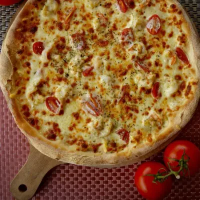 Pizza Camaron Bionco