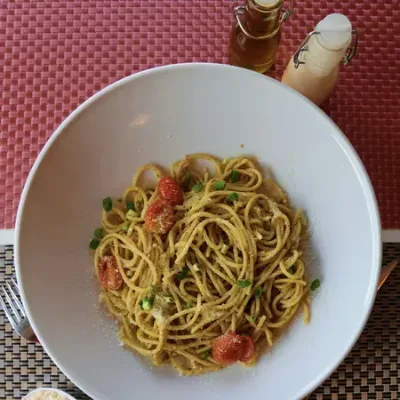 Spaghetti Pesto